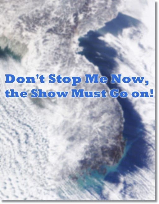 don't stop me now, the show must go on